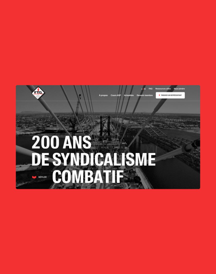 Featured image for project FTQ Construction