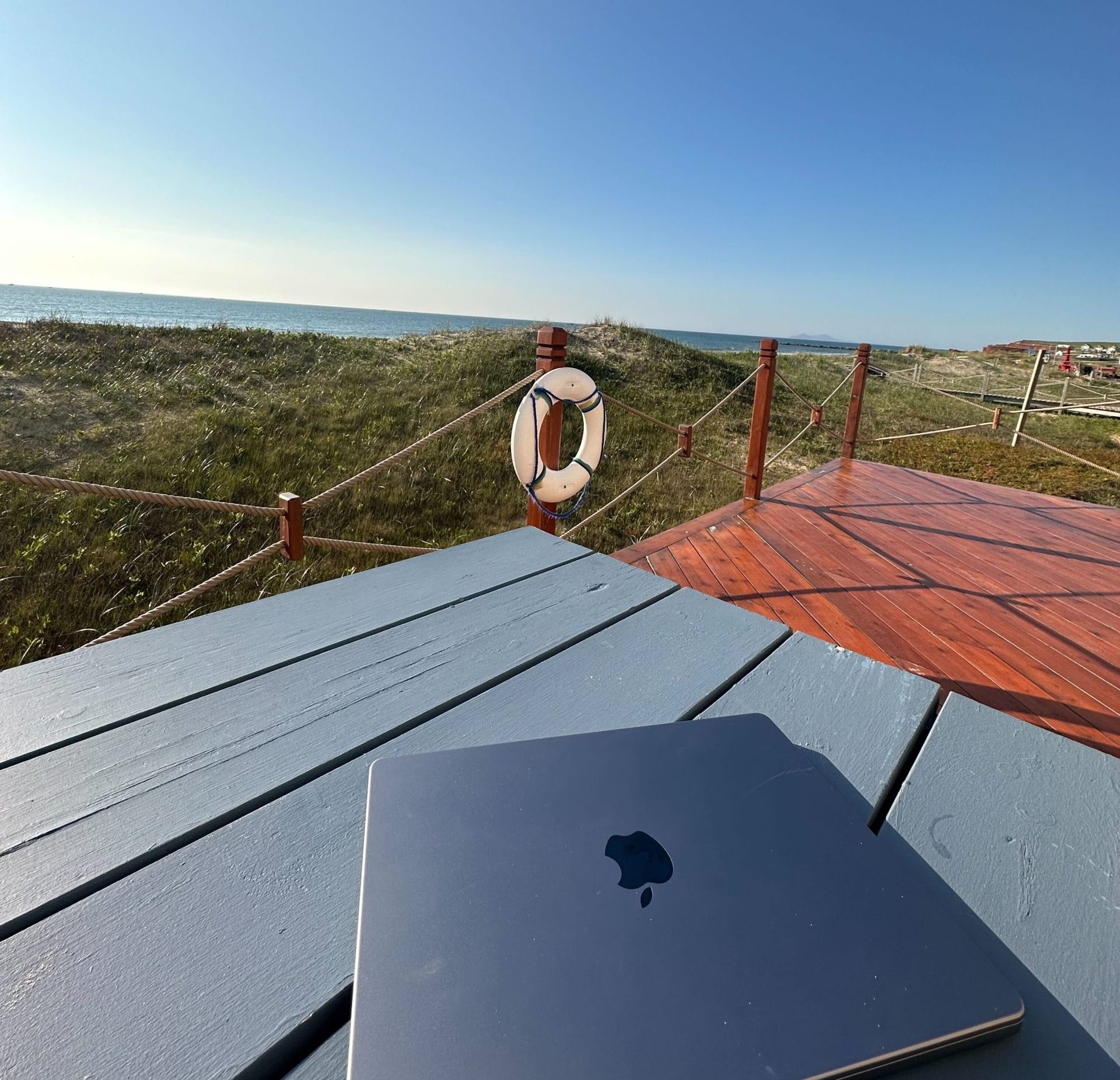 Bureau temporaire de Jean-François aux Iles-de-la-madeleine