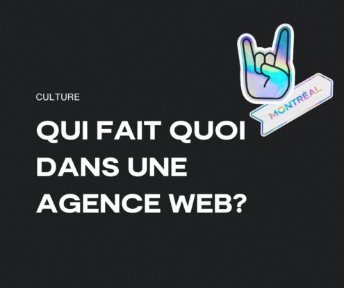 Qui fait quoi dans une agence web