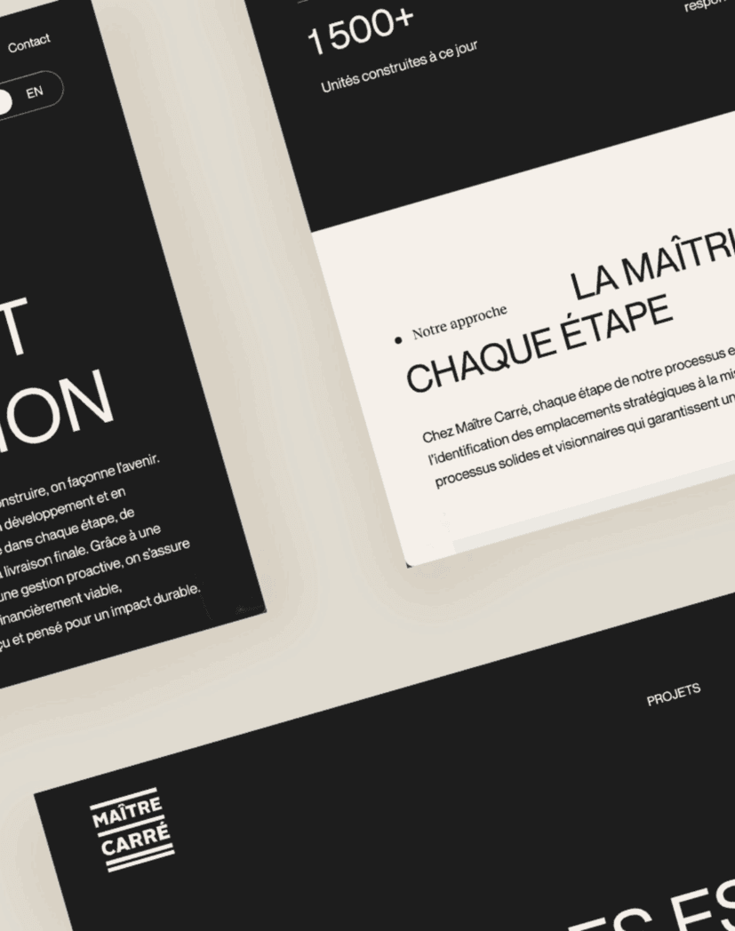 Image à la une pour le projet Maître Carré