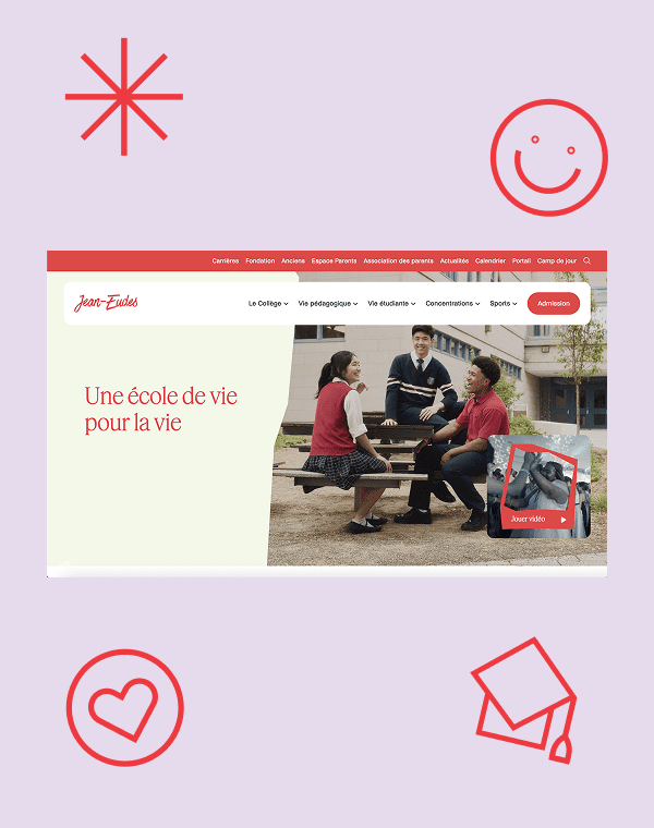 Image à la une pour le projet Collège Jean-Eudes