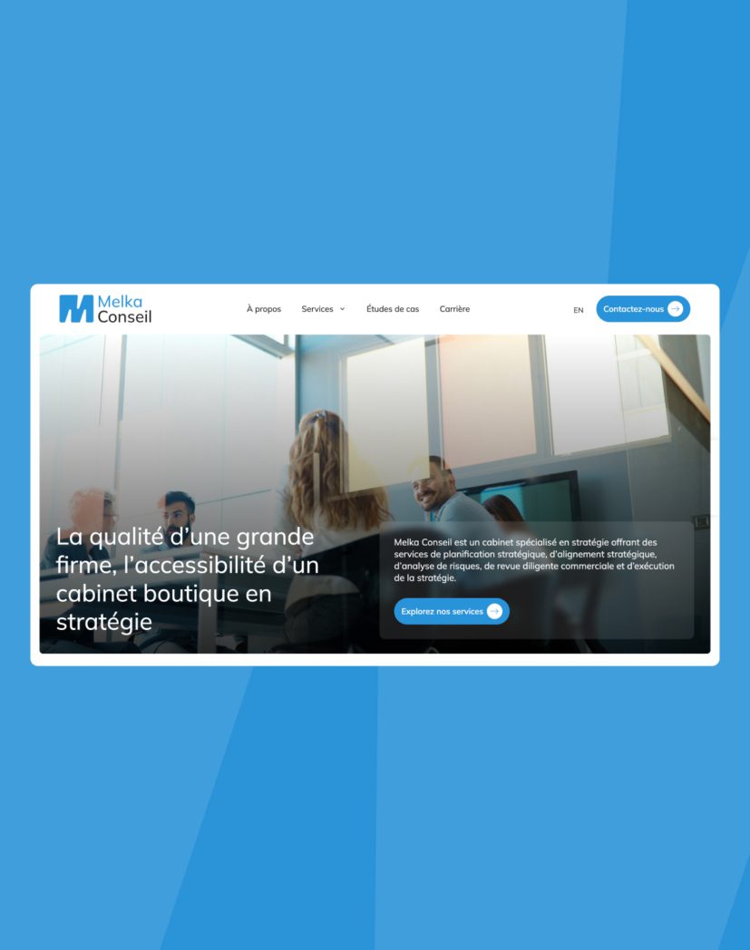 Featured image for project Melka Conseil